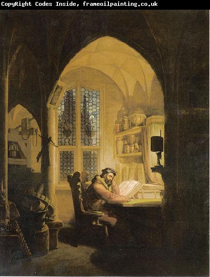 Georg Friedrich Kersting Faust im Studierzimmer